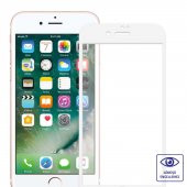 iPhone 7 / 8 Ekran Koruyucu 20D Temperli Ekstra Cam Beyaz - 3