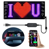 Powermaster PM-23820 7x17cm USB’li Kayan Yazı Led Tabela - 2
