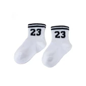 Bibaby Biorganic Number Yaş Kısa Soket Çorap 68422 Beyaz - 2