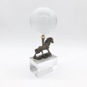 Crearthome Kristal At Detaylı Dekoratif Küre Eskitme SZR-11-B-E - 2