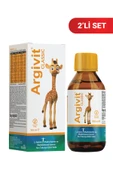 Argivit Classic L-arjinin, Multivitamin Ve Multimineral Içeren Sıvı 150 ml 2'li Paket - Portakal Ve Vanilya - 1