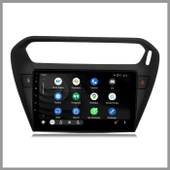 CITROEN C-ELYSEE UYUMLU SİYAH 2012-2023 4 GB RAM 64 GB HAFIZA ANDROID MULTIMEDIA TEYP thumbnail 2