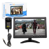 Powermaster HDMI-VGA-BNC-USB Girişli 12 Volt Çıkışlı 10.1'' Monitör PM-6092 - 3