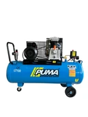 PUMA 100 Litre Yağlı Pistonlu Kompresör 3 HP, 8 Bar, 220 Volt thumbnail 2