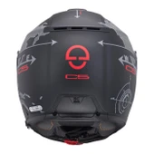 SCHUBERTH C5 GLOBE BLACK ÇENE AÇILIR MOTOSİKLET KASKI - 4