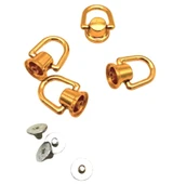 Çanta Aksesuar Light Gold Vidalı Askı Büyük Boy 4 Adet - 2