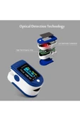 Pulse Oksimetre Parmak Tipi Kan Oksijen Nabız Ölçer Oximeter KE-6007 - 8