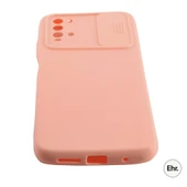 Xiaomi Poco M3 Uyumlu Kamera Sürgülü Mat Silikon Kılıf - 12