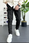 Erkek Dar Paça Jogger Pantolon Siyah Edw384 thumbnail 2