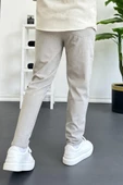 Erkek Dar Paça Jogger Pantolon Taş Rengi Edw384 - 5