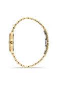 Ferro FL21596AWT-B6 Quartz Çelik Altın Rengi Yeşil Kadran 30 mm Kadın Kol Saati - 2