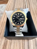 Seiko Seiko 5 Japan Altın Gümüş  Erkek Kol Saati - 2