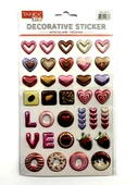 Tanex Decorative Sticker 3-D Love Balon Serisi Tnx-25374 - 3 adet - 1