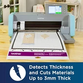 Brother ScanNCut SDX Malzeme Kalınlığına Göre Otomatik Ayarlanır Bıçak - 5