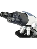 Alfalink Binoküler Mikroskop 2500x Bileşik Biyolojik Laboratuvar Eğitim Tıbbi - 5