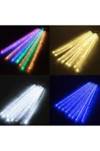 Akan Meteor Yağmur Led 50 Cm 8 Tüp Iç Ve Dış Mekan Aydınlatma Dekor Süsleme Işık - 7
