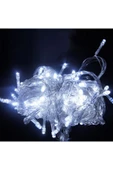 LED 10 Metre 8 Animasyon 100 LED Fişli Şeffaf Kablo Dekor Süs Dize Işık - 2