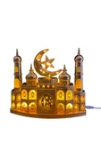 Ramazan Ayına Özel Cami Figürlü Led Işıklı Süsleme Hediyelik Konsept - 4