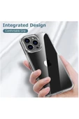 Apple iPhone 15 Kılıf 2.0MM Renksiz Şeffaf Yumuşak İnce Esnek Silikon Kapak Süper - 3