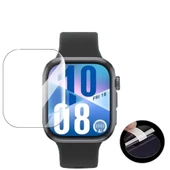Huawei Watch Fit 4 Pro İle Uyumlu Kolay Takılabilir Takma Aparatlı Temperli Cam Ekran Koruyucu thumbnail 2