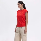 Ellesse Kadın Kırmızı Tişört - EF450-RD - 3