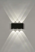 Elektrikle Çalışır, 12 Watt 3000 Kelvin Ledli, İç ve Dış Mekan Aplik, Yüksek Işık Güçlü Led Aplik - 4
