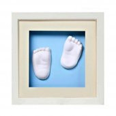 Baby Memory Prints El ve Ayak İzi 3D Çerçeve Beyaz - 1