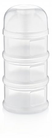BabyJem Katlı Toz Mama Kabı 545 Beyaz - 2