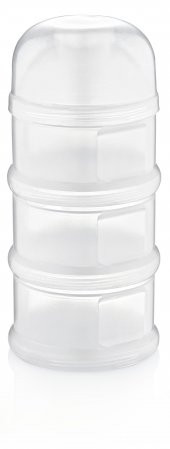 BabyJem Katlı Toz Mama Kabı 545 Beyaz - 5
