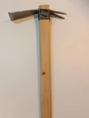 Sürmene Makas Çeliği Çatallı Kazma Bahçe Tarla Hobi 45cm - 3