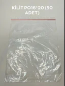 ŞEFFAF KİLİT POŞET (50 ADET) - 1