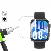 Huawei Watch Fit 4 Pro İle Uyumlu Kolay Takılabilir Takma Aparatlı Temperli Cam Ekran Koruyucu thumbnail 3