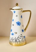 Jardim Porselen Yağlık - Yağdanlık, Sirkelik - 21 CM, 600 ML - 1