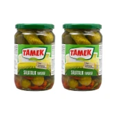 Tamek Salatalık Turşusu 680 gr Cam x 2 Adet - 1