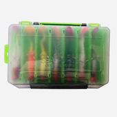 Captain Style Soft 10cm 22gr Turna Mix Set Çift Traflı 14 Gözlü Kutu 7ad Silikon Yapay Yem - 4