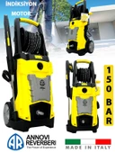 Rowermax İtalyan Pompa 150 Bar İndiksiyon Motor Profesyonel Yüksek Basınçlı Yıkama Makinesi - 1