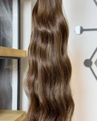 HairPim Wavy (0.6 Gr) Kahve 50 Adet 70 Cm Yeni Nesil Kaynak Saç HP712 - 3