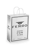 Ferro FL21596AWT-B Quartz Çelik Altın Rengi 30 mm Kadın Kol Saati - 6