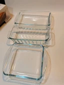 Borcam Kek Kalıbı 3 Lü Set Mini Fırın Tepsisi Baton, Kare, Dikdörtgen ( 59854+59864+59894) - 4