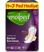 Molped Süpernight Süper Gece Ped 26 Adet - 1