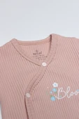 Bistyle Bloom Rose 2'li Yarım Kol Badi 17119 Ekru Gül Kurusu - 7