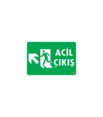 Acil Çıkış Uyarı Levhasi 25x35 KOD: 947 - 1