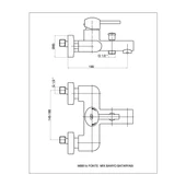 GPD FONTE MİX BANYO BATARYASI MBB15 - 2