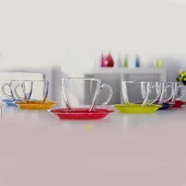 TEMP CARINE RAINBOW FİNCAN TAKIMI - 2