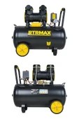 RTM7450 Yüksek Hızlı Yağsız Hava Kompresörü 50 Lt 2.0 Hp 8 Bar - 4