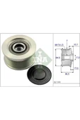 INA 535017710  ALTERNATÖR KASNAĞI NAVARA PATHFINDER D23 SKAYSTAR 2 - 1