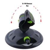 Tablalı Hareketli Su Fıskiyesi Tabancası 16 Çıkışlı Dönerli Bahçe Çim Sulama Aparatı Plastik DY7080 - 5