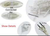 PERDE LED YILDIZ DEKORLU 3MT - 3