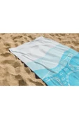 Plaj Havlusu Deniz Yıldız Dijital Baskılı 70x150 Cm Plaj Havlusu - Mavi thumbnail 3