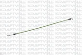 Kraftvoll 21010054  Kapı Açma Teli Sol Yeşil 554mmmercedes Actros Mp1 96-01 7200113 - 1